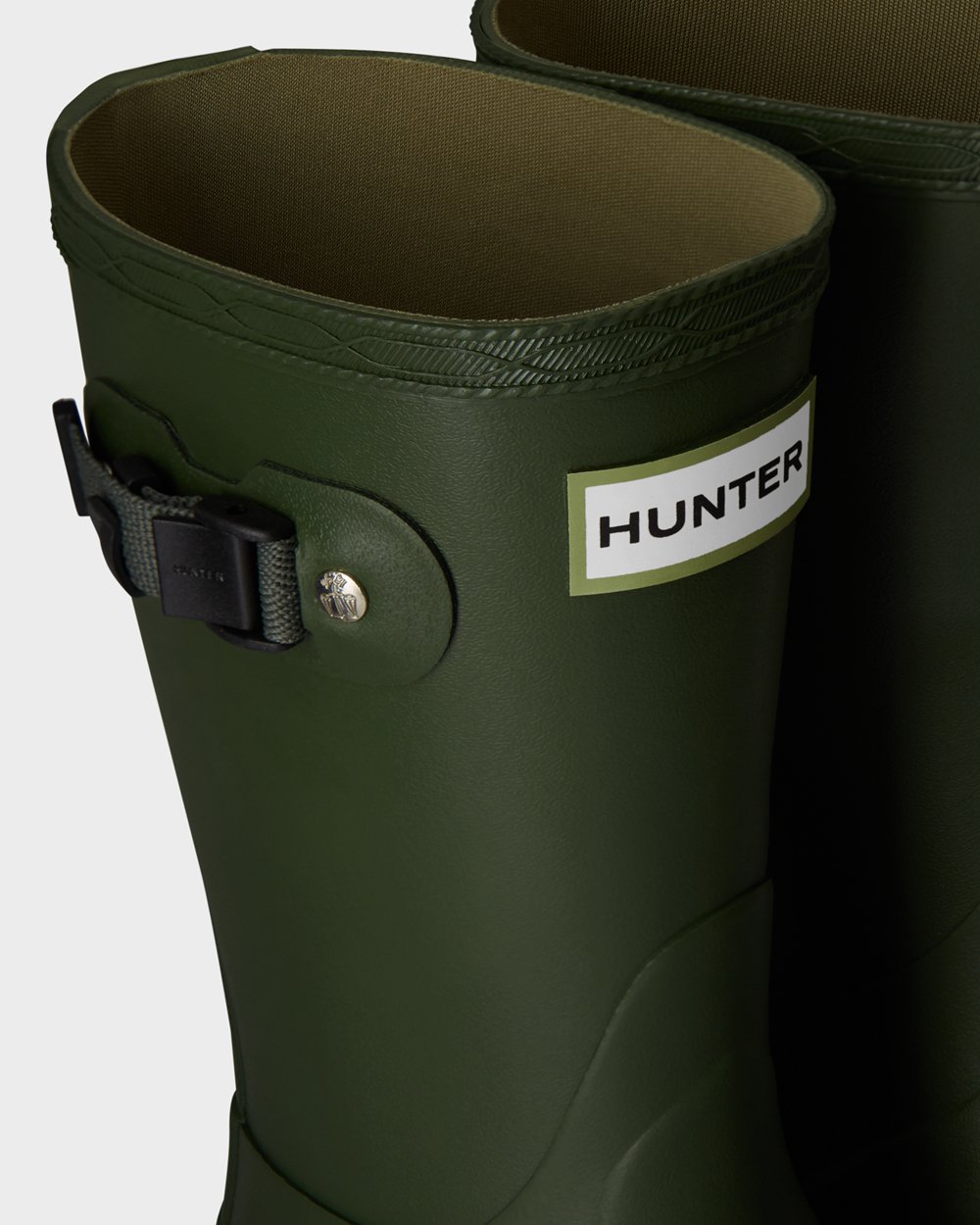 Bottes de Pluie Hunter Norris Enfant Vert EIBNDFX-36